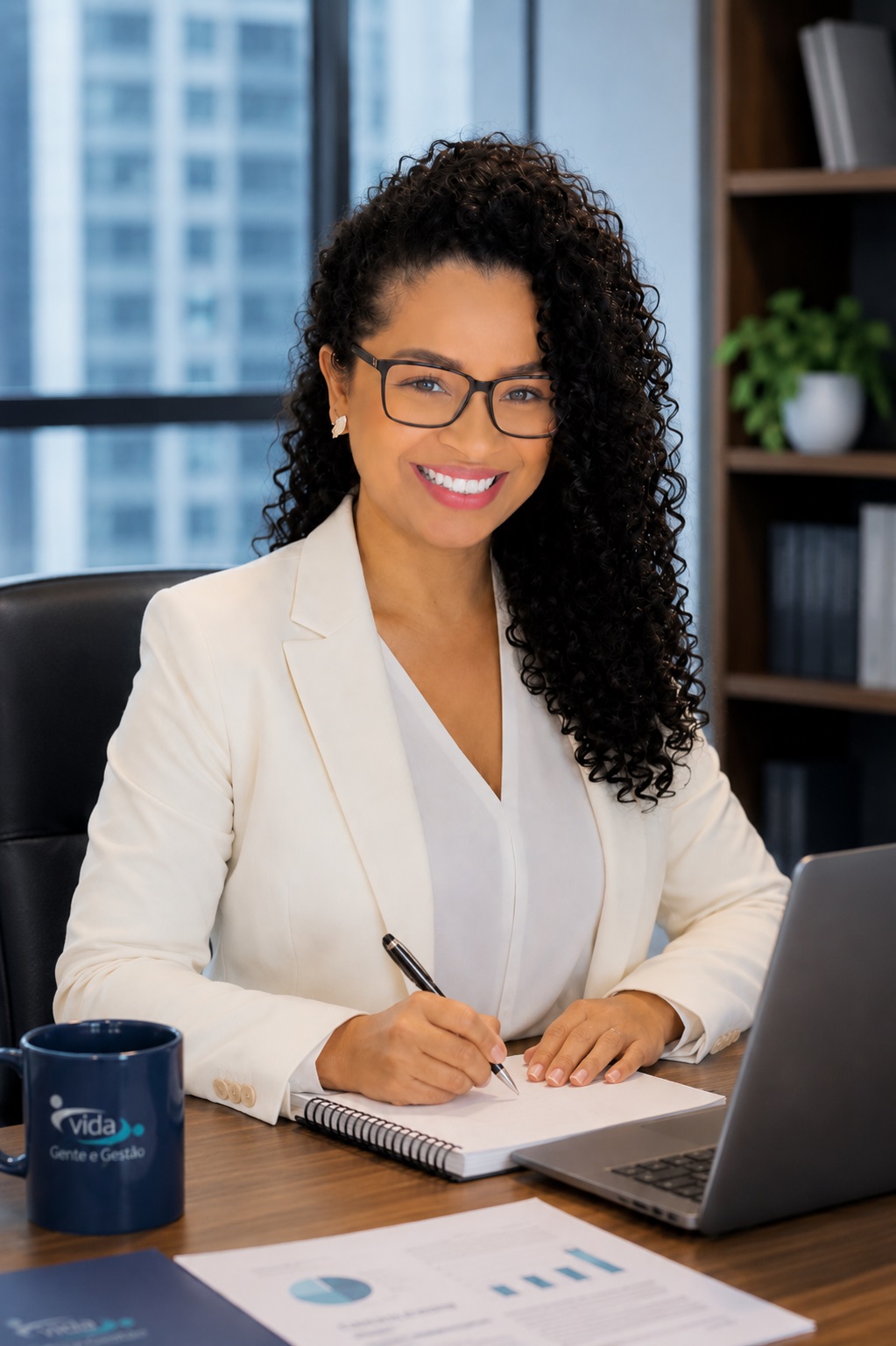Luciana, especialista em Recursos Humanos e Recrutamento e Seleção